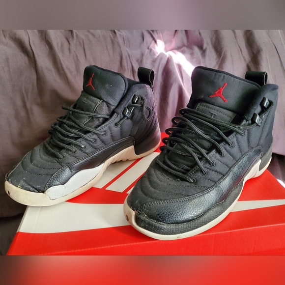 *3-for-$30* Jordan 12 nylon, size 5y - Picture 2 of 5